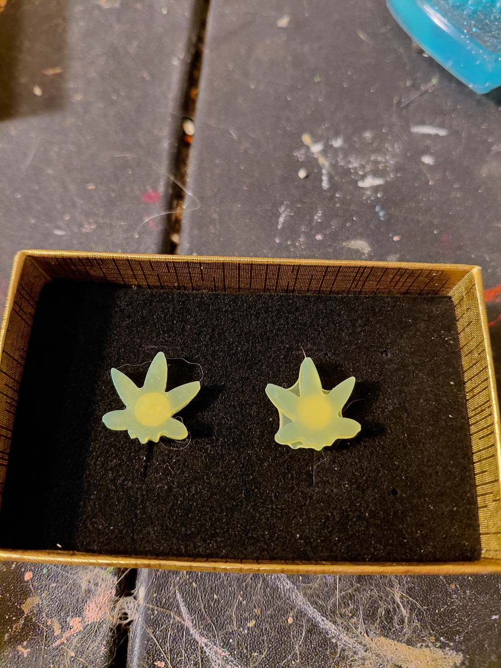 Yellow Flower Stud Earrings - Women Jewelry Earrings